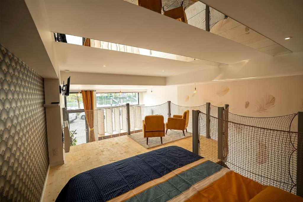 索姆河畔圣瓦莱里Loft De Luxe Le Chic, Grand Jacuzzi, Vue Port De Plaisance公寓 外观 照片
