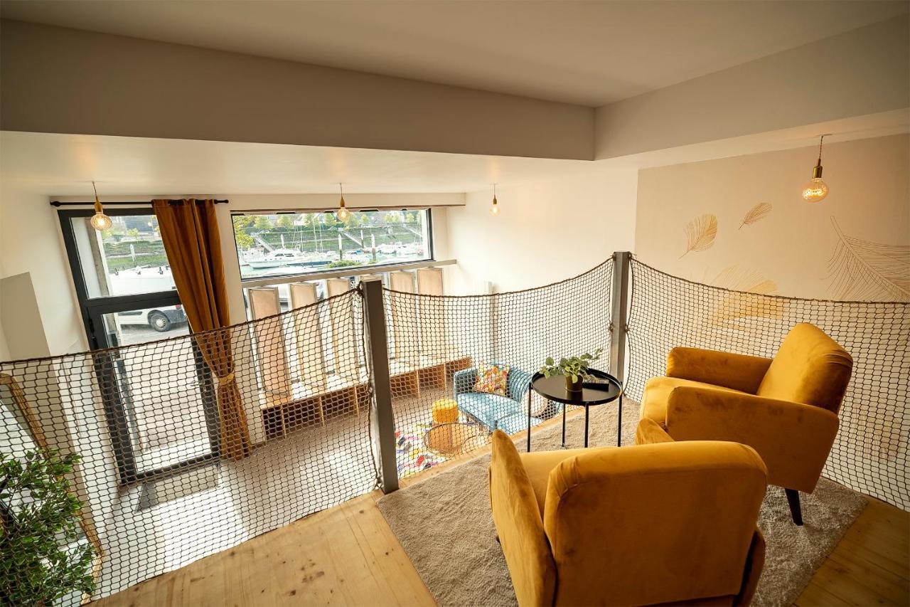 索姆河畔圣瓦莱里Loft De Luxe Le Chic, Grand Jacuzzi, Vue Port De Plaisance公寓 外观 照片